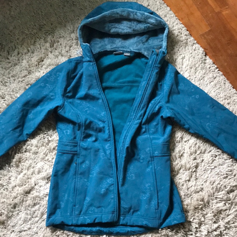 White Sierra soft shell coat